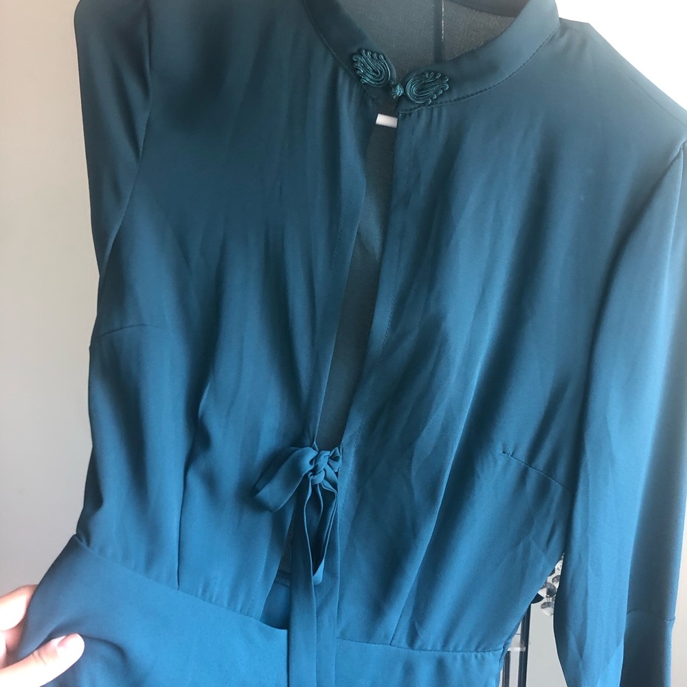 Turquoise Misguided Boho Dress